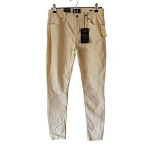 NWT Lucky Brand Brooke Skinny Corduroy Pants in Sand/Tan Size 6/28